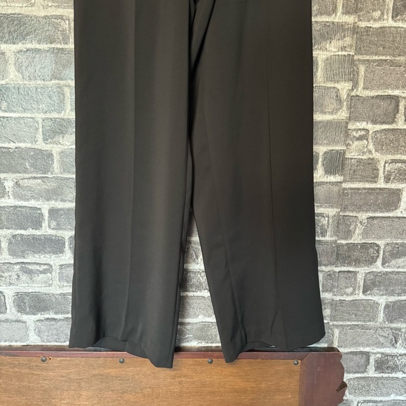 NEW Quince Stretch Crepe Classic Trouser Pants black pockets - Picture 8 of 14